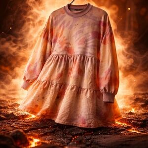 💙Wild Fable Pastel Long Sleeve Dress